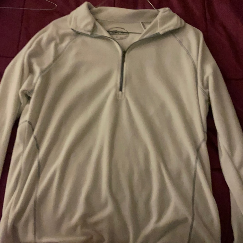 White sierra zip up jacket